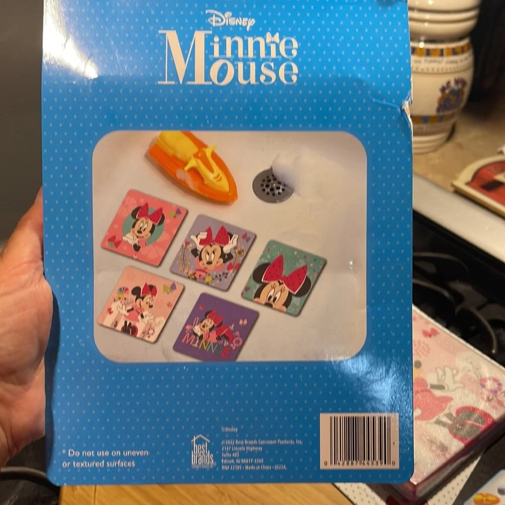 Disney Minnie Mouse Tub Treads 2 Sets of 5 New in Package If